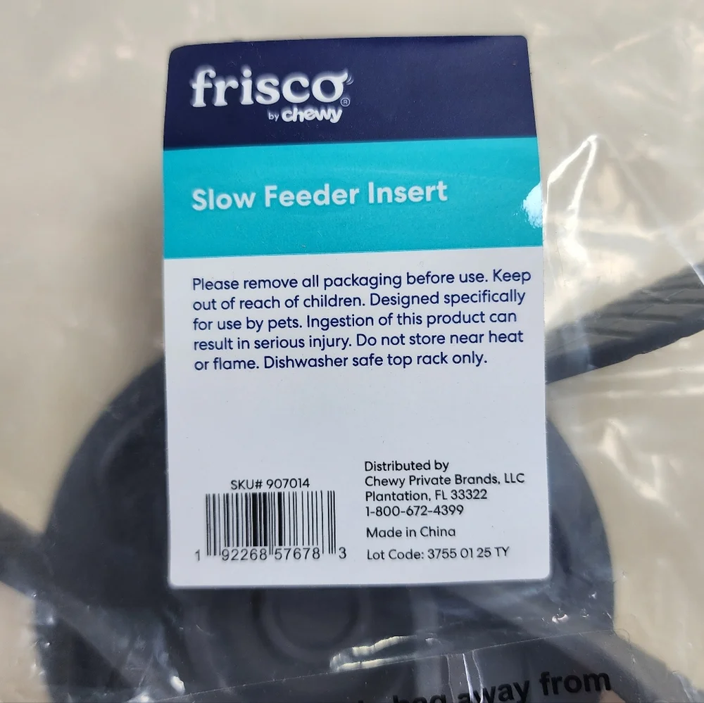 Frisco Gray Slow Feeder Insert for Dogs